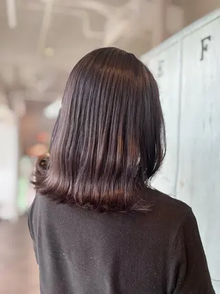 ミディアム nao🎀zina 透明感/艶髪のヘアスタイル