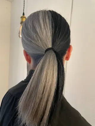 ロング カラー 京都美容師 塩のヘアスタイル