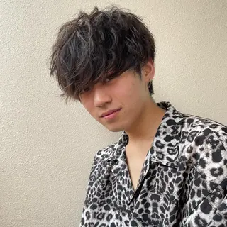 ショート ヘアアレンジ メンズ ハイトーンエクステ 🎩カズキ🎩のヘアスタイル