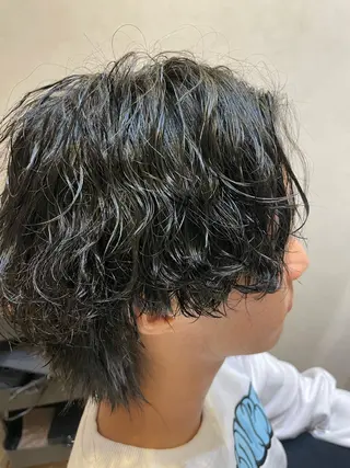 パーマ メンズ PANOL 秀島のヘアスタイル
