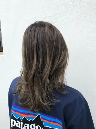 セミロング カラー 【店長】大根 亮太のヘアスタイル