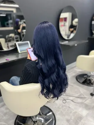 ロング カラー white.梅田所属・White梅田  ／ COCOのヘアスタイル