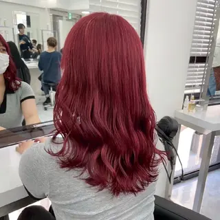 カラー 🍒renka🍒 ボブ/ショート/暖色のヘアスタイル