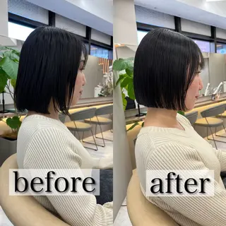 ショート 池袋/似合わせ/縮毛 髪質改善【ugen】のヘアスタイル