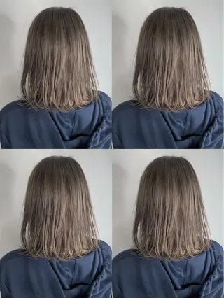 ミディアム 袴田 伊代のヘアスタイル