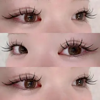 マツエク・マツパ Merci𖤐´ 長谷川のマツエク・マツパデザイン