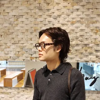 パーマ カラー 大澤 透のヘアスタイル
