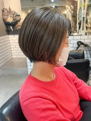 ショート カラー 内藤　宏紀 tidasmileのヘアスタイル
