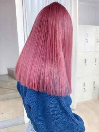 ロング BOX mico.のヘアスタイル