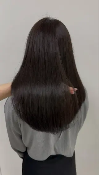 ロング カラー COA銀座所属・🫧RYOグレージュ /透け感カラー🫧のヘアスタイル