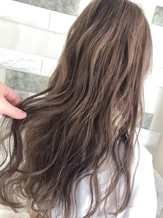 ロング カラー これた🧸ヘアメ職人 ♡髪質改善♡カラーのヘアスタイル