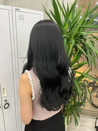 ロング 奥野碧🌈艶髪 /ダメージレスカラーのヘアスタイル