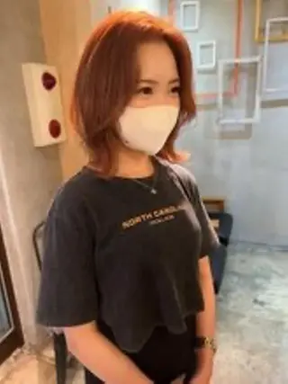 ショート カラー 立川✨ブリーチ/ ケアブリーチ特化✨のヘアスタイル