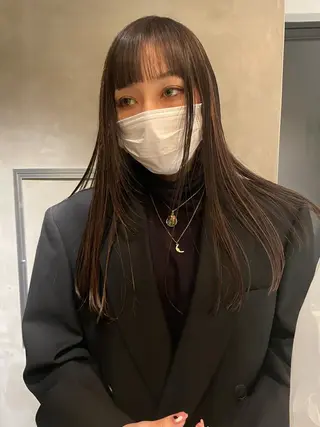 ロング カラー classic 新横浜所属・大人girly🛋️ 🤍yukakoのヘアスタイル