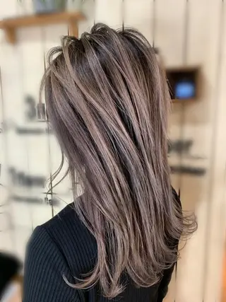 ロング カラー 髪質改善🌟透明感 🌟三塚有紀子のヘアスタイル