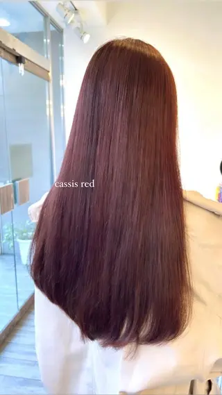 ロング カラー 🎀暖色/ ピンク🎀seinaのヘアスタイル