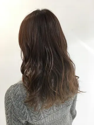 ミディアム パーマ NYNY四條畷店 森 亮人のヘアスタイル