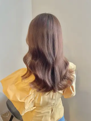 ロング カラー 👑髪質改善カラー 中垣斗希のヘアスタイル