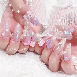 ネイル 🎀 Mayu 🎀痛ネイルのネイルデザイン