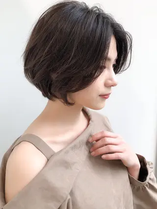 ショート カラー レイヤー×髪質改善✨ 渋谷/佐藤侑哉のヘアスタイル