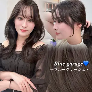 セミロング 池袋/韓国風レイヤー 髪質改善【ugen】のヘアスタイル