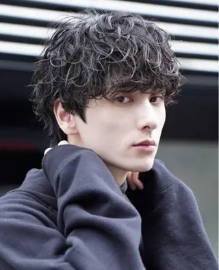 パーマ メンズ 👑メンズパーマ屋 👑/栄/馬場斗生のヘアスタイル
