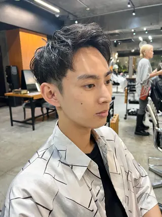 ショート パーマ メンズ GO TODAY 原宿本店所属・🎁丁寧なカウン セリング/DAIKIのヘアスタイル