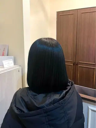 ミディアム Uni.所属・⠀ Reoのヘアスタイル