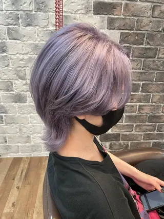 ショート カラー メンズ ❄️中野侑香❄️ ハイライト/ブリーチのヘアスタイル