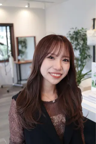 ロング カラー shampoo hair salon所属・🫧レイヤー/透明感 カラー/Ryukaのヘアスタイル