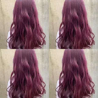 ロング カラー ヘアアレンジ 💎yuto💎 ハイトーン/韓国ヘアのヘアスタイル