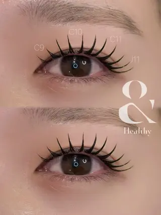 マツエク・マツパ H eyelash 吉祥寺店所属・nico/束感まつ毛 /アンドヘルシーのマツエク・マツパデザイン