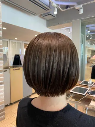 ショート RIHO/愛されモテ /透明感カラーのヘアスタイル