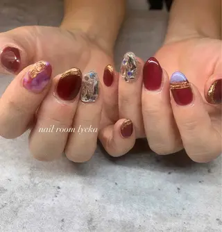 ネイル ﾈｲﾙﾙｰﾑﾘｯｶ 𝐦𝐚𝐲𝐮のネイルデザイン