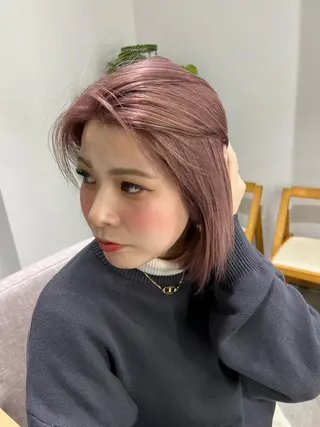 ショート カラー salowin神戸三宮suite所属・工藤 貫多のヘアスタイル