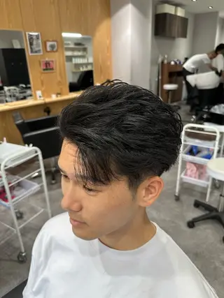 ショート ヘアアレンジ メンズ Mens Salon Gray by NYNY所属・Gray by NYNYのヘアスタイル