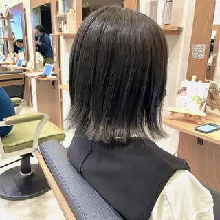 ショート カラー 砂川朱音⌇鶴見区横堤 ⌇抜け感ヘア⌇韓国風のヘアスタイル