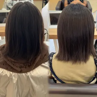 ミディアム lapereau ayanaのヘアスタイル