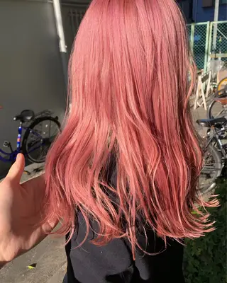 ロング カラー ハッシュカット カシマハヤトのヘアスタイル