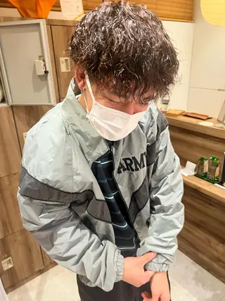 ショート メンズ Oasisgarden所属・レイヤー/ブリーチ MOMOのヘアスタイル