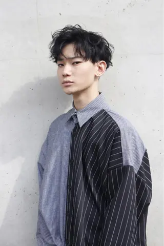 ショート メンズ 大内田 凌馬のヘアスタイル