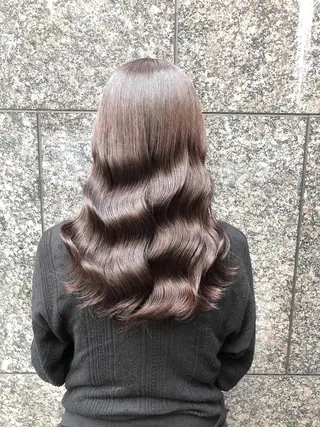 セミロング カラー 縮毛矯正/ 髪質改善/浅見拓哉のヘアスタイル