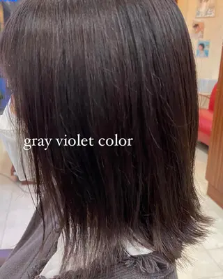 ショート カラー justbeauty CiNQのヘアスタイル