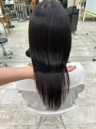 セミロング Mauve 世田谷 きたじまのヘアスタイル