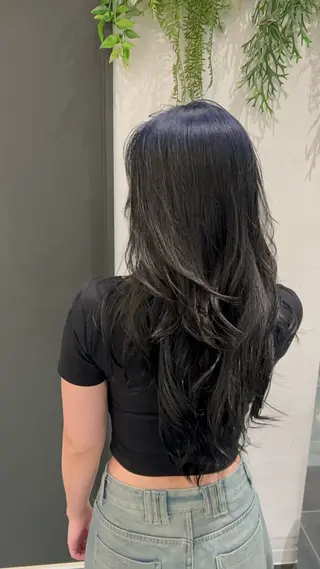 ロング カラー ayane🎀／ レイヤーカット💫のヘアスタイル