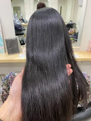 カラー KAZUKI新宿 カット　パーマのヘアスタイル