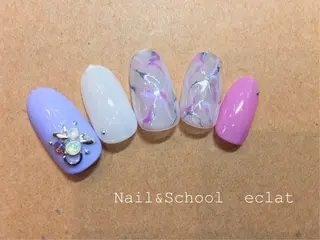 ネイル センター南 eclatのネイルデザイン