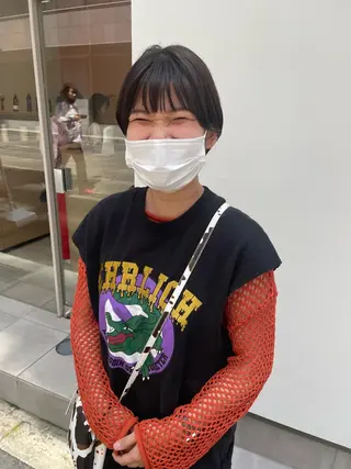 ショート 上平 綾菜のヘアスタイル