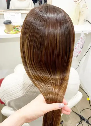 ロング 髪質改善 jewel box~私のトリートメント~東梅田店所属・💎髪質改善専門 jewel boxのヘアスタイル