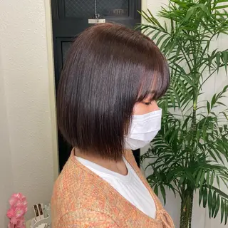 ショート カラー ピンクカラー🎀 米津 美佑のヘアスタイル